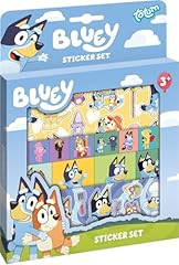 Bluey lot autocollants d'occasion  Livré partout en France