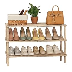 Wooden shoe rack for sale  Delivered anywhere in UK