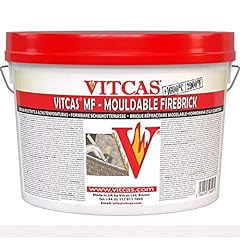 Used, VITCAS Mouldable Firebrick - Fireproof Clay - Heat for sale  Delivered anywhere in Ireland