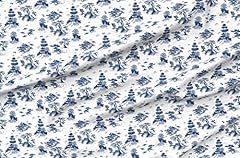 Spoonflower fabric blue for sale  Delivered anywhere in USA 