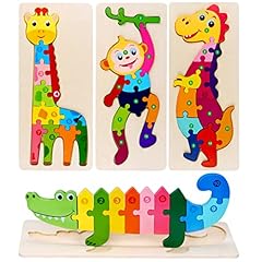 Holzpuzzle holzspielzeug kinde gebraucht kaufen  Wird an jeden Ort in Deutschland