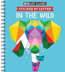 Brain Games - Sticker by Letter: In the Wild (Sticker for sale  Delivered anywhere in Canada