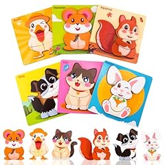 Wooden puzzles toddlers for sale  Delivered anywhere in USA 
