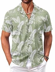 Coofandy men hawaiian for sale  Delivered anywhere in USA 