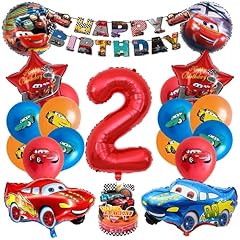 Cars decorazioni compleanno usato  Spedito ovunque in Italia 