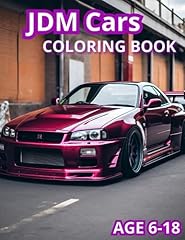 Jdm cars coloring for sale  Delivered anywhere in UK