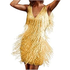 Womens fringe dress for sale  Delivered anywhere in USA 