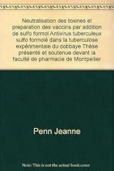 Neutralisation toxines prepara d'occasion  Livré partout en France