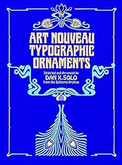 Art nouveau typographic d'occasion  Livré partout en France