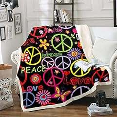 Bohemian fleece blanket for sale  Delivered anywhere in USA 