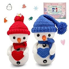 Snowman crochet kit for sale  Delivered anywhere in USA 