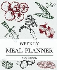 Weekly meal planner for sale  Delivered anywhere in UK
