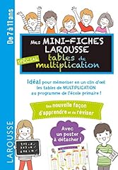Mini fiches tables d'occasion  Livré partout en France