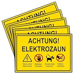 Stück vorsicht elektrozaun gebraucht kaufen  Wird an jeden Ort in Deutschland