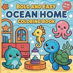 Ocean homes coloring for sale  Delivered anywhere in UK