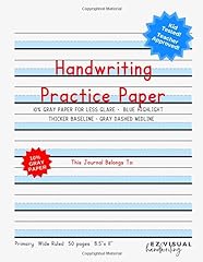 Handwriting practice paper d'occasion  Livré partout en France