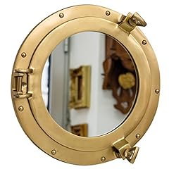 Porthole mirror brass for sale  Delivered anywhere in UK