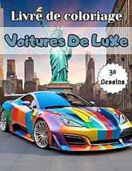 Livre coloriage voitures d'occasion  Livré partout en France
