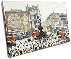 Bold Bloc Design - L.S. Lowry Piccadilly Circus Vintage, used for sale  Delivered anywhere in UK