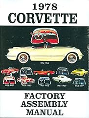 1978 corvette factory for sale  Delivered anywhere in USA 