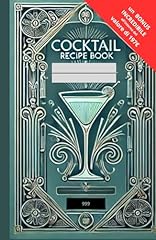 Cocktail recipe book usato  Spedito ovunque in Italia 