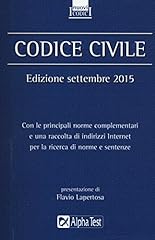 Codice civile. settembre usato  Spedito ovunque in Italia 