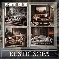 Rustic sofa cozy for sale  Delivered anywhere in USA 