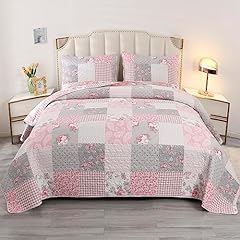 Pink plaid patchwork for sale  Delivered anywhere in USA 