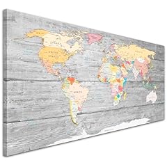 Wallfillers map canvas for sale  Delivered anywhere in Ireland