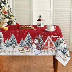 Horaldaily christmas tableclot for sale  Delivered anywhere in USA 