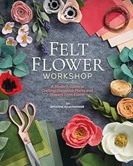 Felt flower workshop for sale  Delivered anywhere in USA 