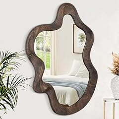 Asymmetrical wavy mirror for sale  Delivered anywhere in USA 