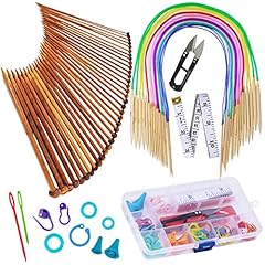 Bamboo knitting needles for sale  Delivered anywhere in USA 