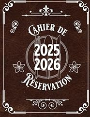 Cahier réservation restaurant d'occasion  Livré partout en France