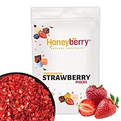 Fraises lyophilisées morceaux d'occasion  Livré partout en France