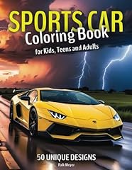 Sports car coloring for sale  Delivered anywhere in USA 