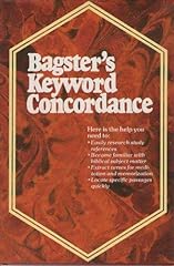 Bagster keyword concordance for sale  Delivered anywhere in UK