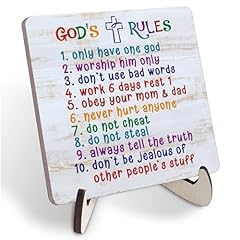 Ten commandments plaque for sale  Delivered anywhere in USA 