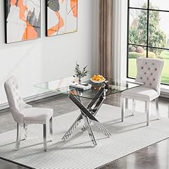 Glass dining room for sale  Delivered anywhere in USA 