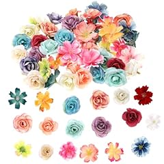 Faux flower heads for sale  Delivered anywhere in USA 