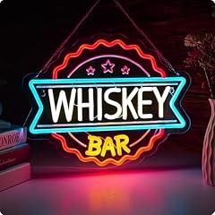 Whiskey bar neon for sale  Delivered anywhere in USA 