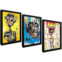 Framed basquiat wall for sale  Delivered anywhere in USA 
