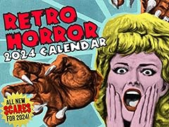 Retro horror calendar for sale  Delivered anywhere in USA 