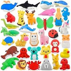 Lanma animal erasers for sale  Delivered anywhere in USA 
