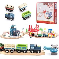 Betdef wooden train for sale  Delivered anywhere in USA 