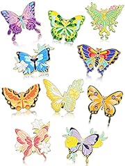 Pieces butterfly enamel for sale  Delivered anywhere in USA 