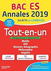 annales bac es d'occasion annales bac es d'occasion Livré partout en France