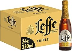Leffe triple birra usato  Spedito ovunque in Italia 
