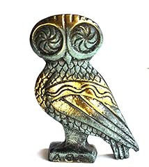 Bronze owl figurine for sale  Delivered anywhere in USA 