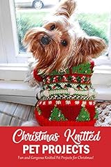 Christmas knitted pet for sale  Delivered anywhere in UK